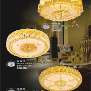 Đèn mâm pha lê 07